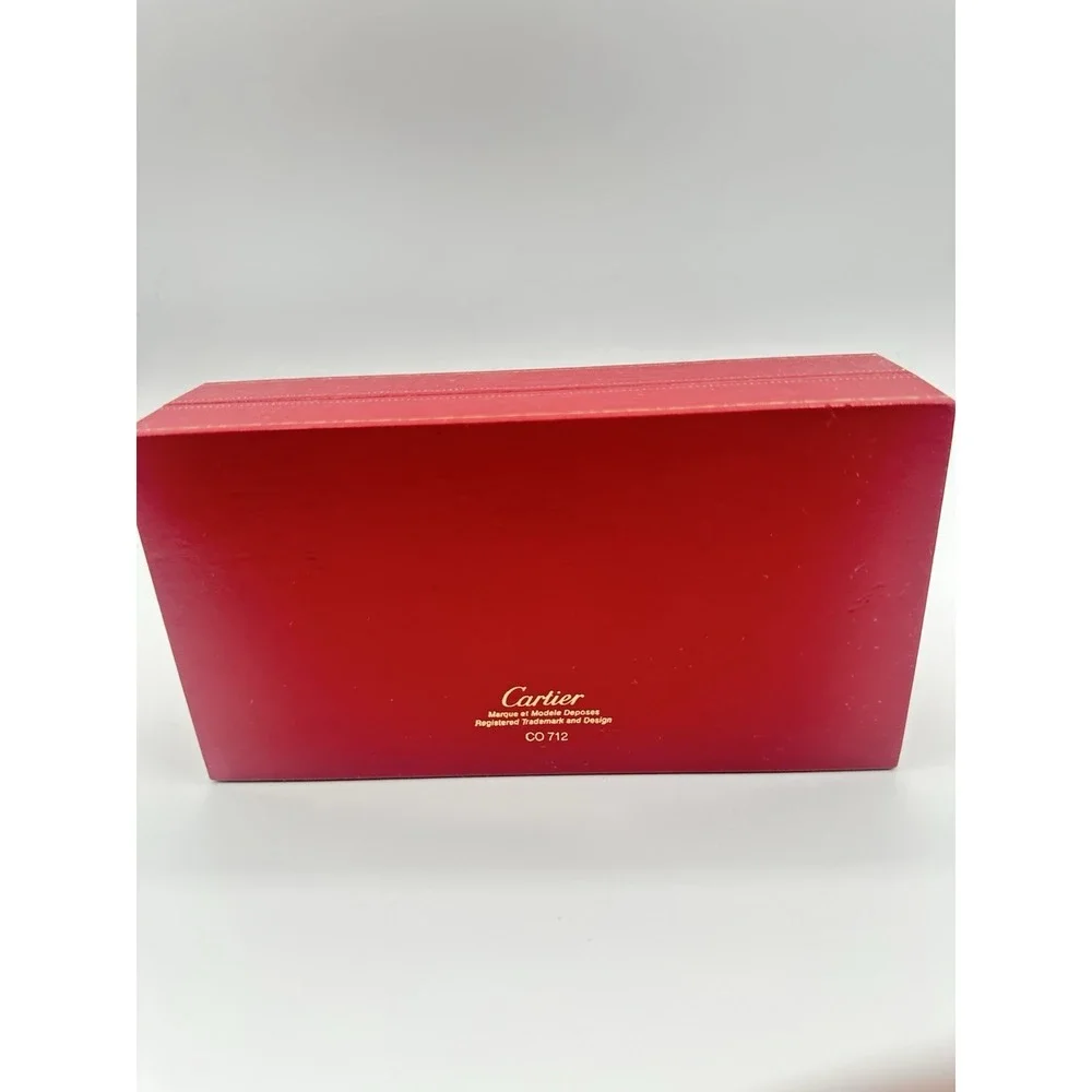 Cartier Red Case Box Eyeglasses Sunglasses  Empty Box